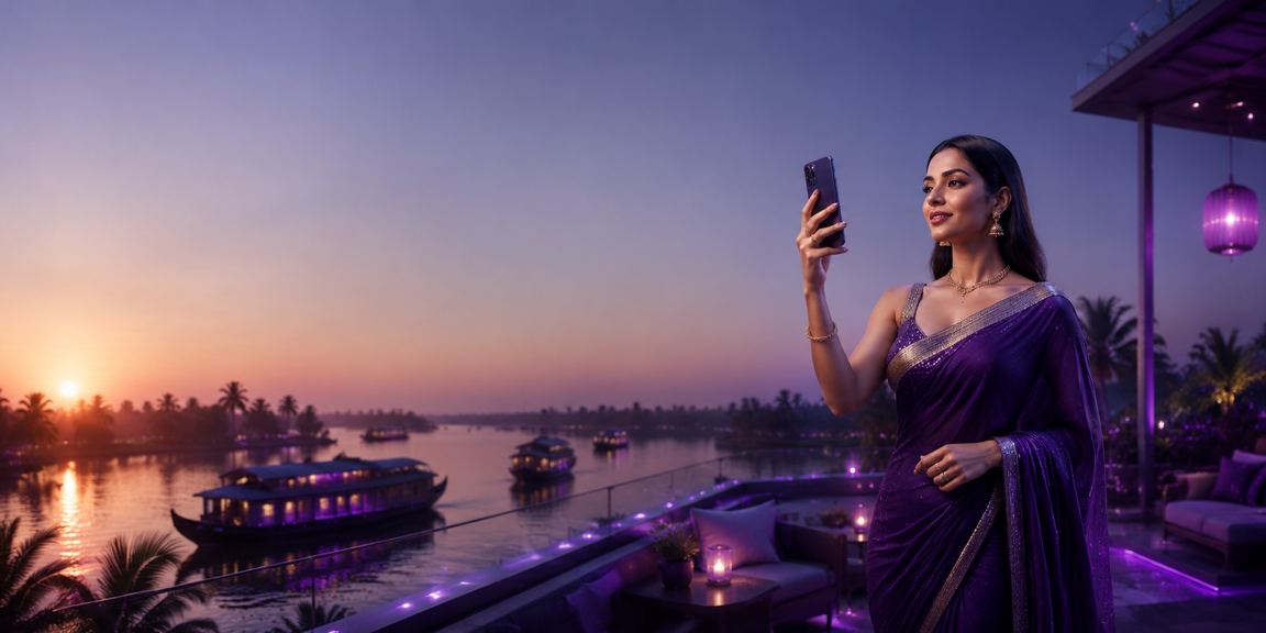 Calm backwaters with casino bonus celebration in Kerala India