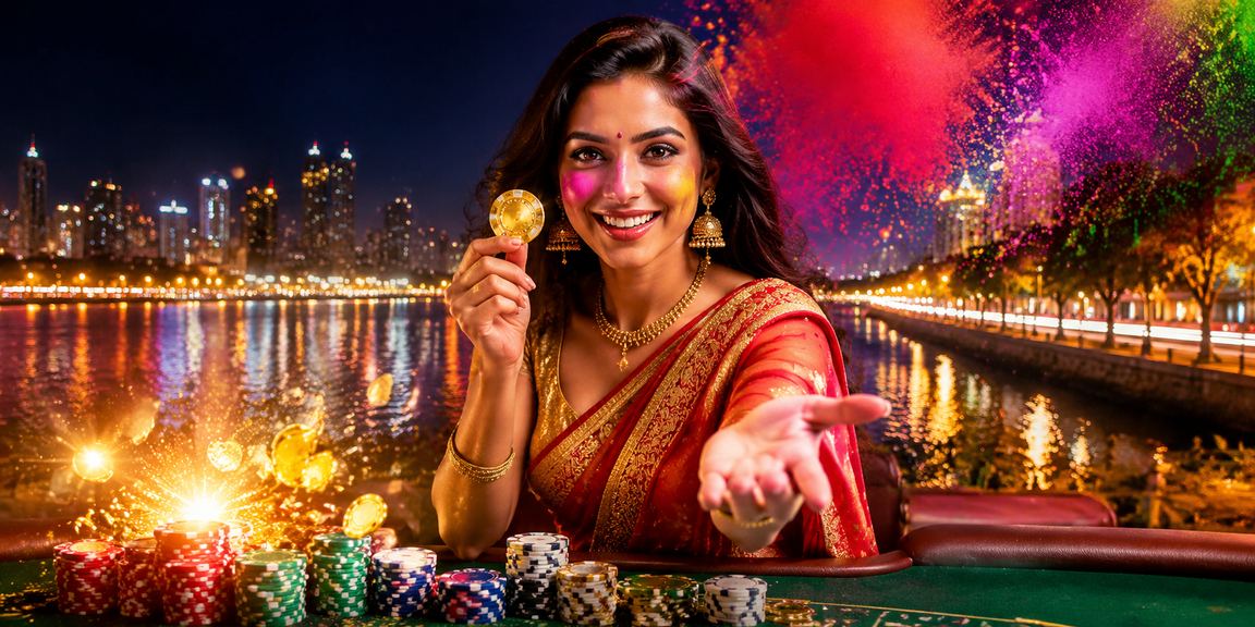 Casino game baccarat scene at Pune City